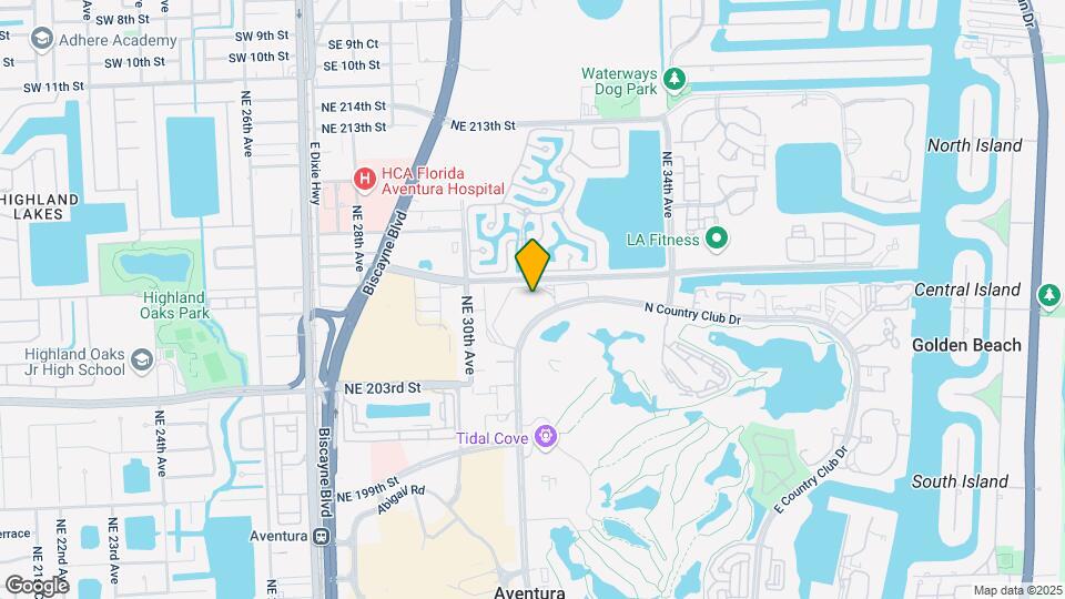 20500 W Country Club Dr Map and Location Details