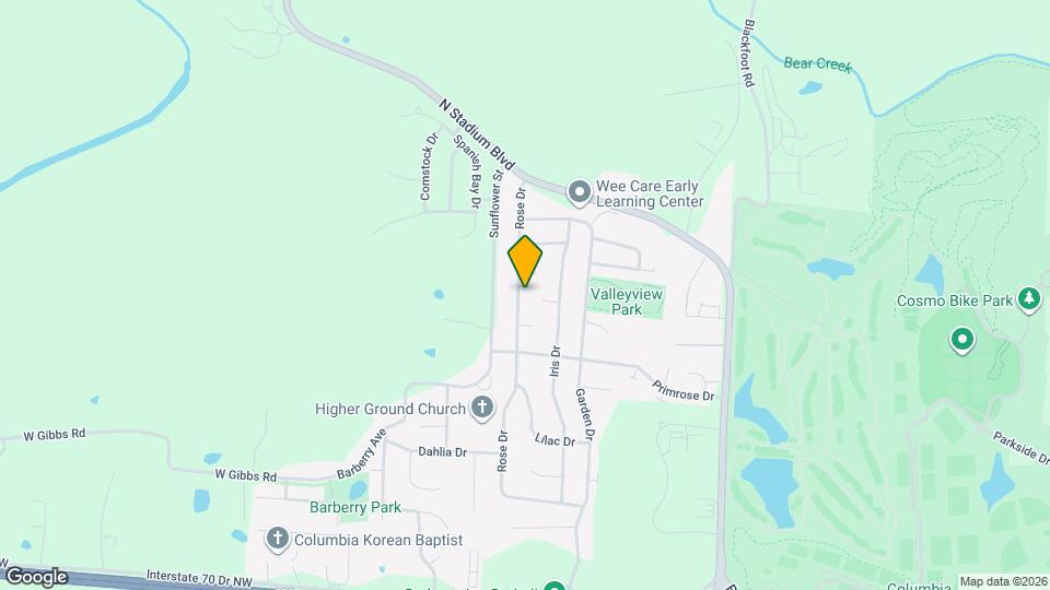 2212 Rose Dr Map and Location Details