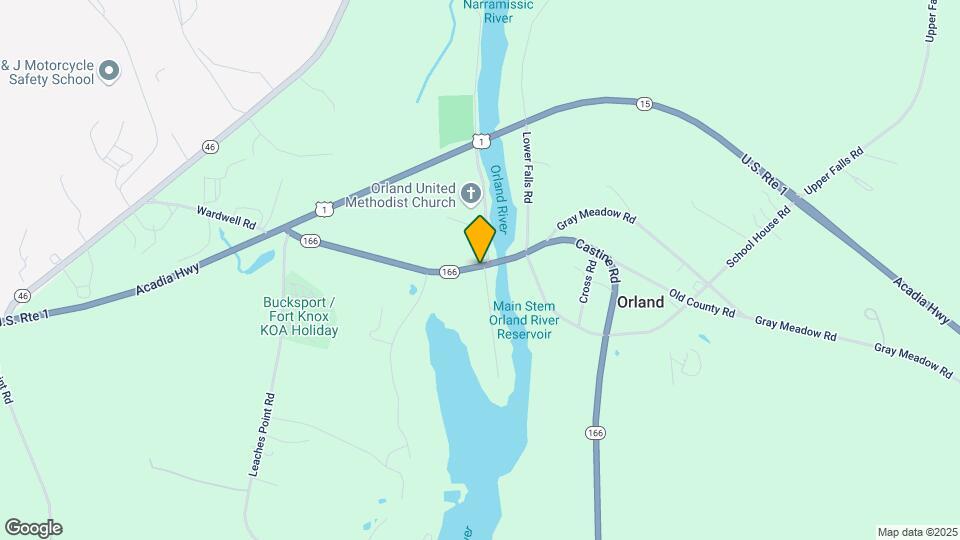 91 Castine Rd Map and Location Details