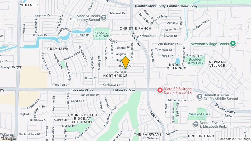 2314 Barret Dr Map and Location Details