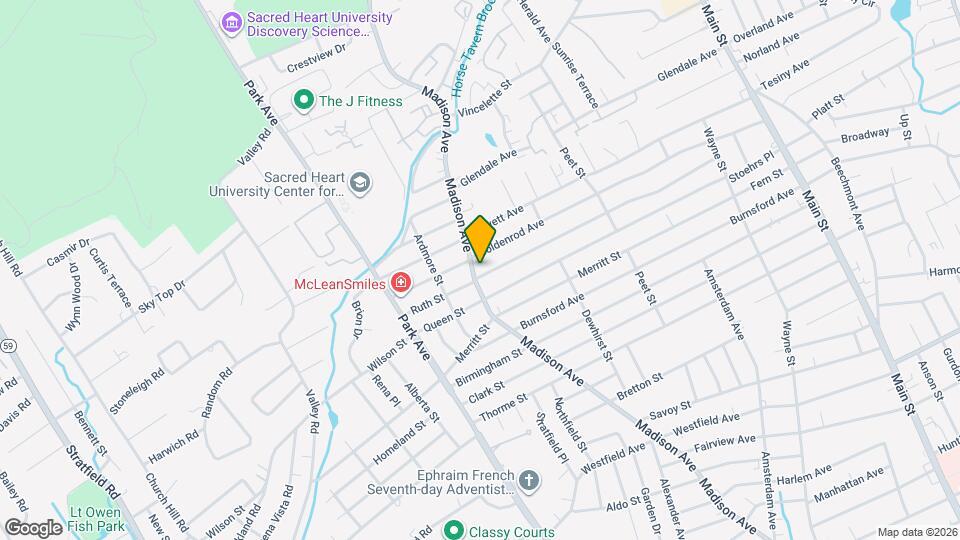 2346 Madison Ave Map and Location Details