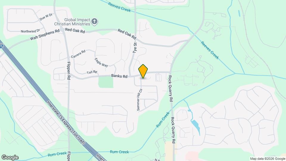 213 Summer Hill Cir Map and Location Details