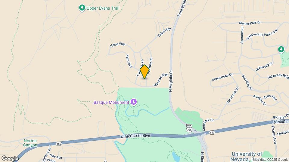 3267 Gypsum Rd Map and Location Details