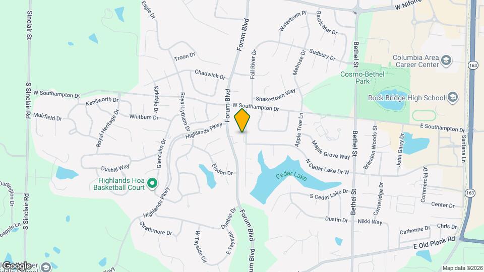 4763 Lake Valley Ln Map and Location Details