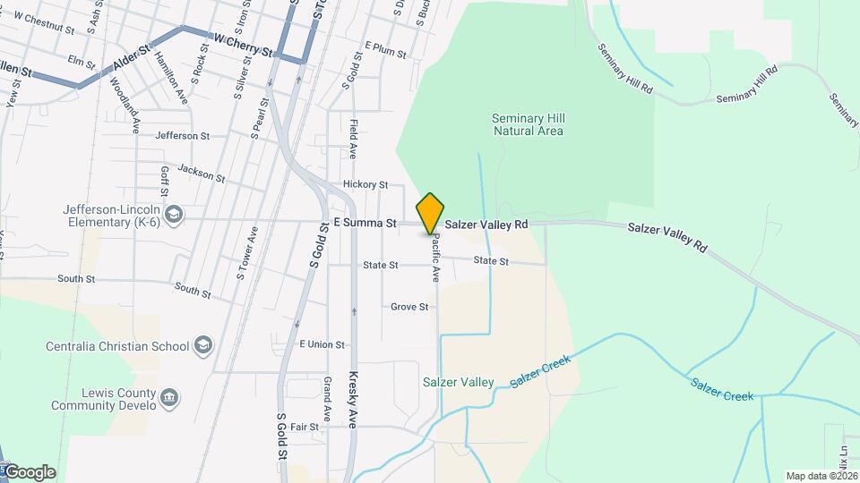 1005 Pacific Ave Map and Location Details