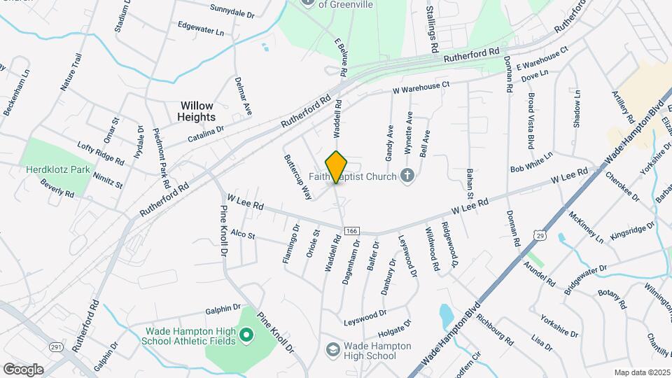 214 Waddell Rd, Unit B Map and Location Details