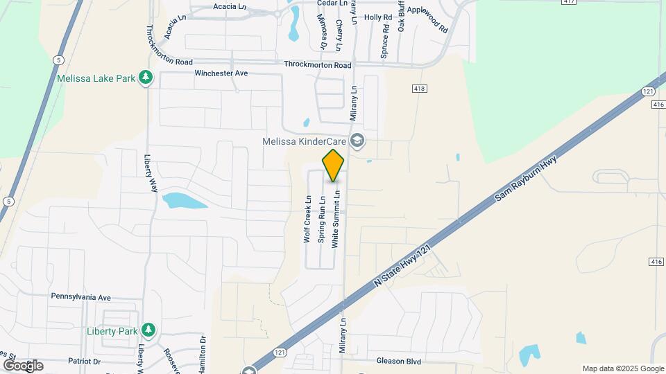 3815 White Summit Ln Map and Location Details