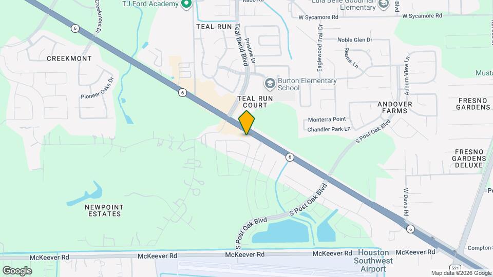 1618 Westway Dr Map and Location Details