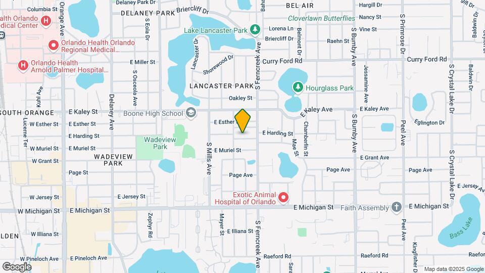 1417 E Harding St Map and Location Details