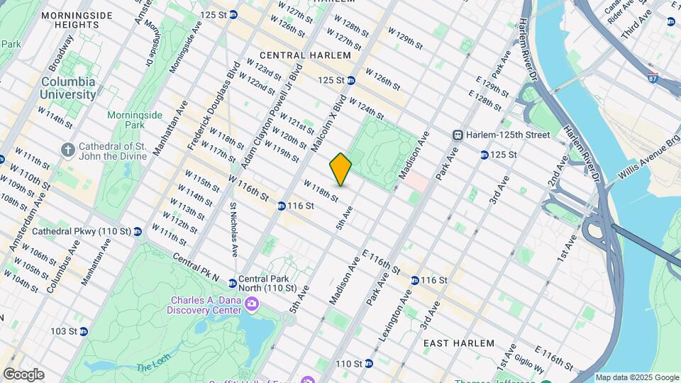 16-18 W 119th St Map and Location Details