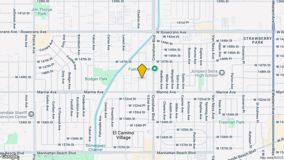 14910 Chadron Ave Map and Location Details