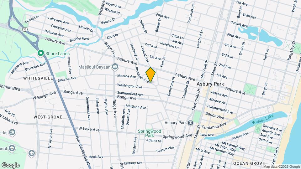 513 Prospect Ave Map and Location Details