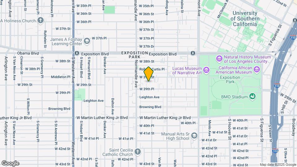 39th St Manor Map and Location Details