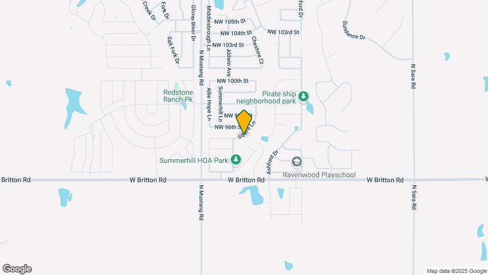 9604 Squire Ln Map and Location Details