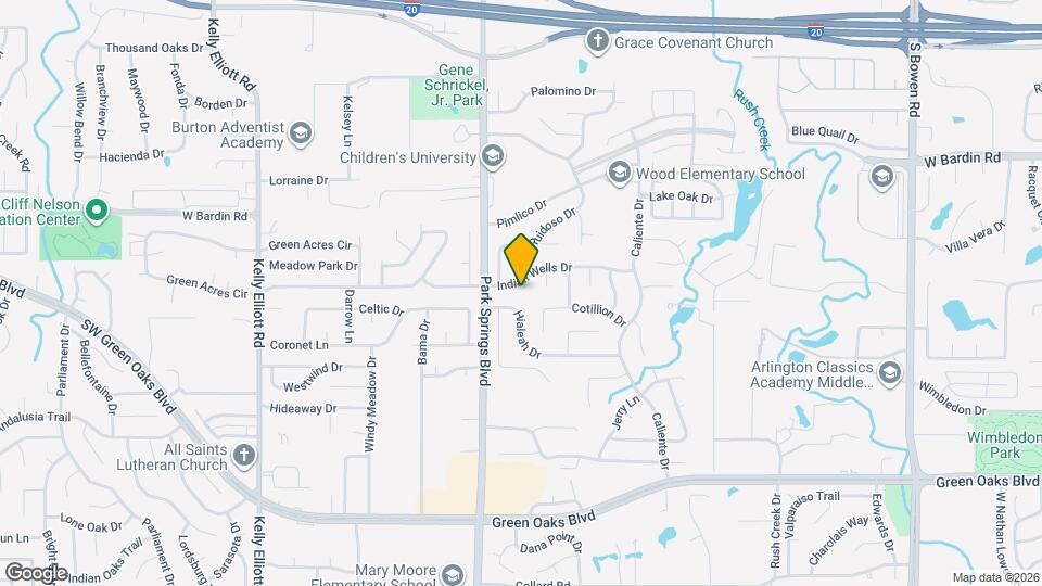 3706 Indian Wells Dr Map and Location Details