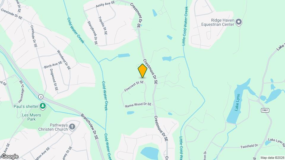 731 Firecrest St SE Mapa y Detalles de la Ubicación