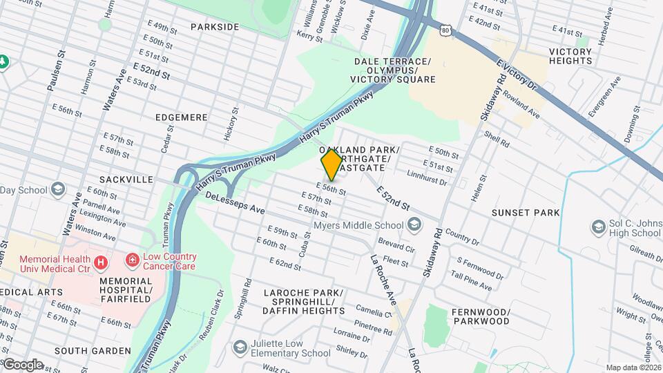 2110 E 56th St, Unit 2110 E 56th St Map and Location Details