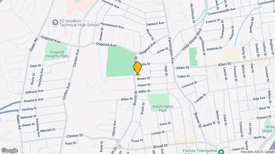 115 Brown St Map and Location Details