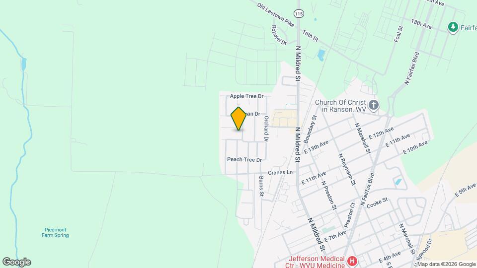 25 Cherry Hill Rd Map and Location Details