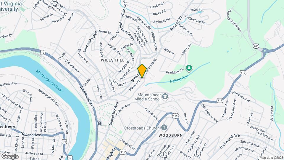 85 Mason St Map and Location Details