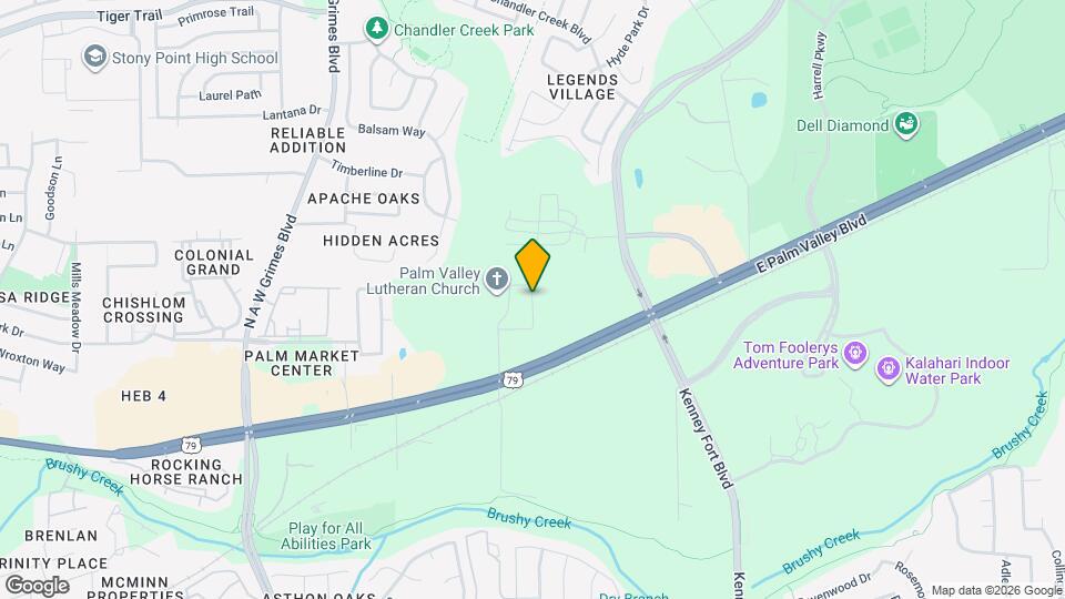 1801 Bonham Ln Map and Location Details