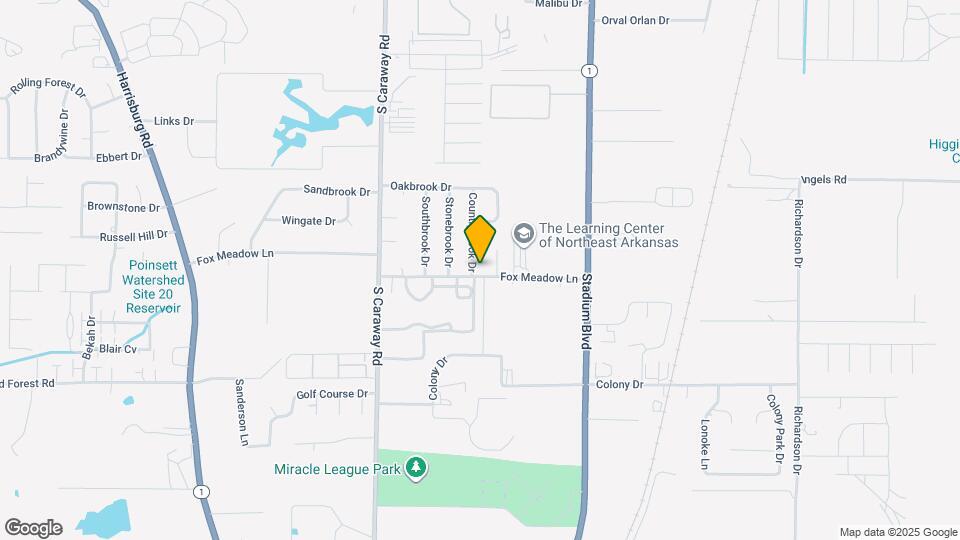 4414 Countrybrook Dr Map and Location Details