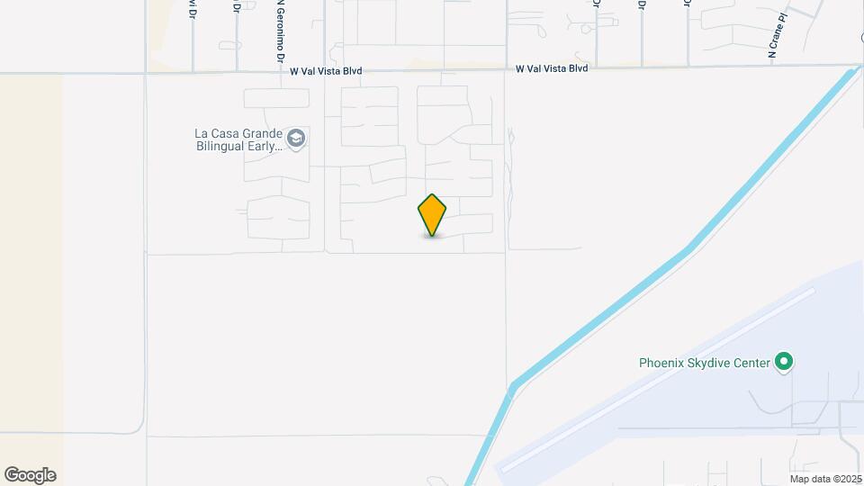 1089 W Falls Canyon Dr Mapa y Detalles de la Ubicación