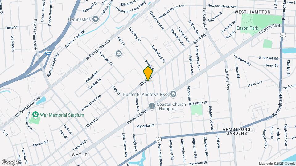 432 Glendale Rd Map and Location Details