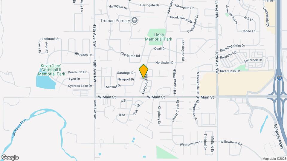 4307 Monticello Rd Map and Location Details