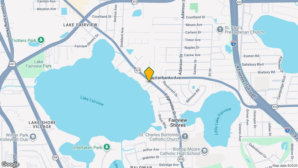 4328 Edgewater Dr Mapa y Detalles de la Ubicación