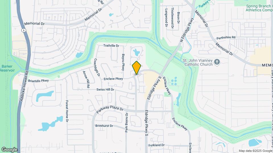 1110 Enclave Square W Map and Location Details