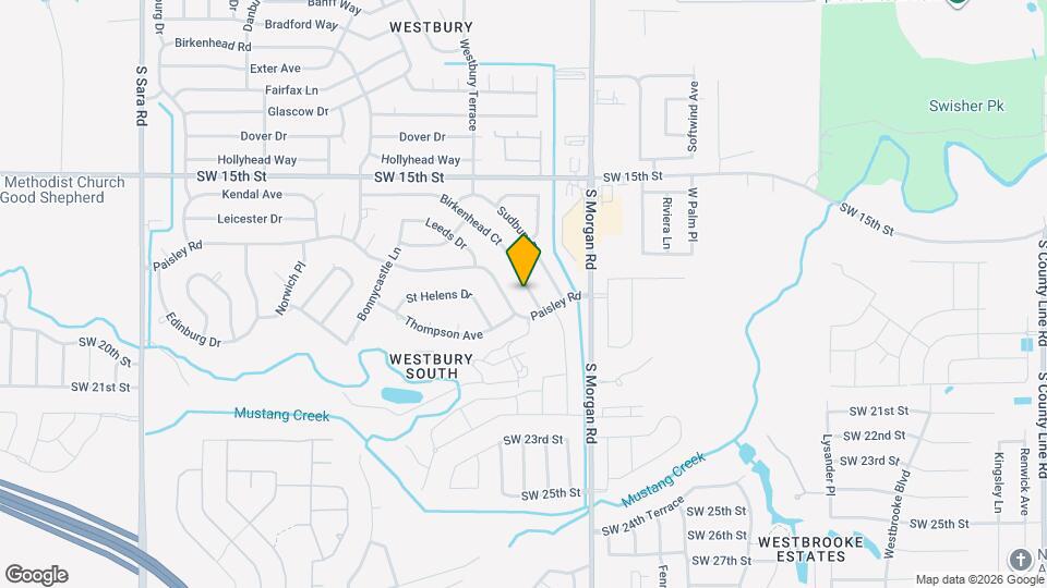 9912 Birkenhead Ct Map and Location Details
