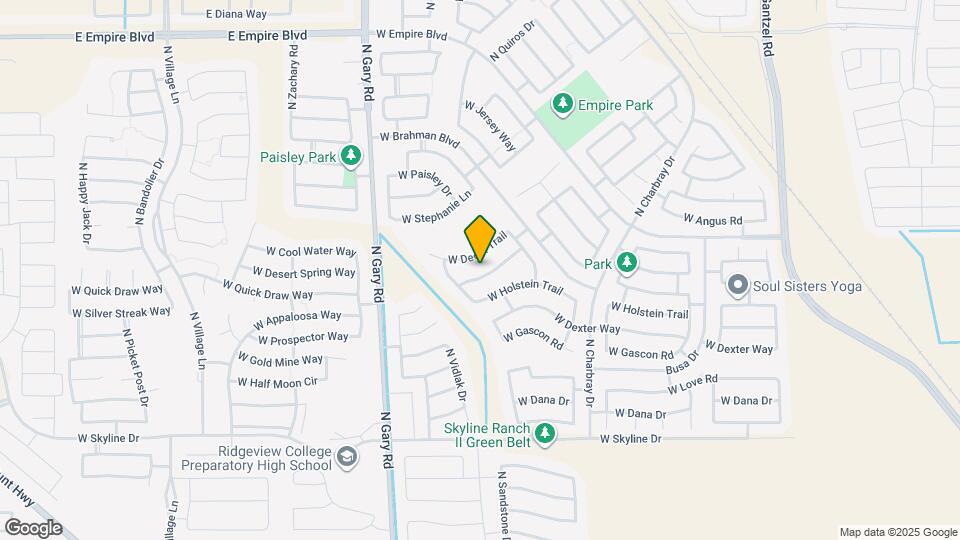 1024 W Ayrshire Trail Map and Location Details