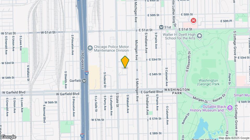 5330 S Wabash Ave Mapa y Detalles de la Ubicación