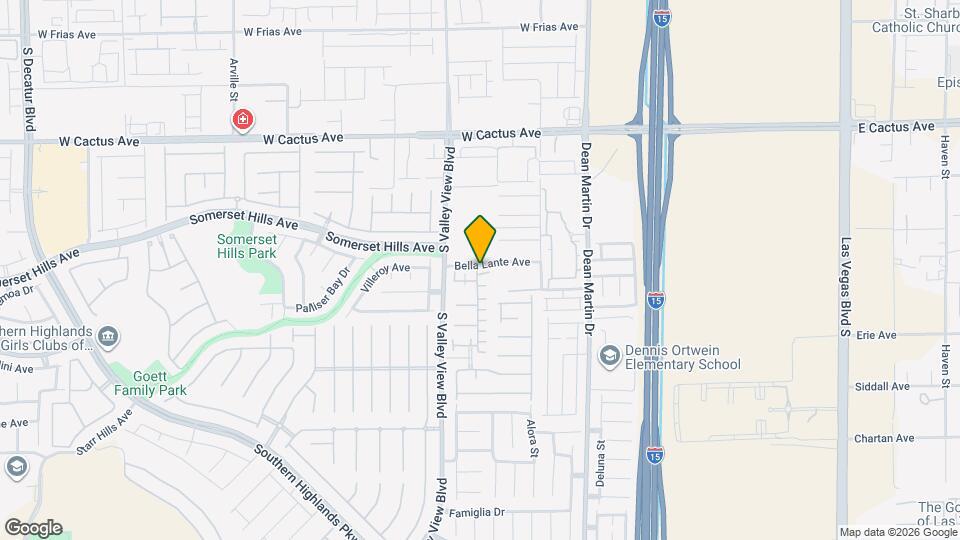 10750 Avenzano St Map and Location Details