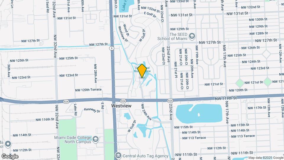 12206 NW 23rd Path Map and Location Details