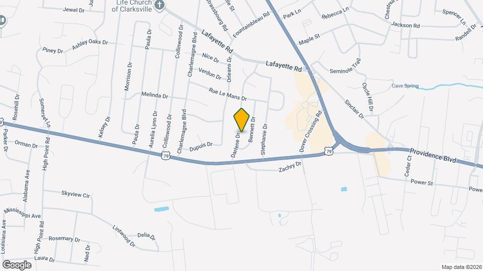 147 Darlene Dr Map and Location Details