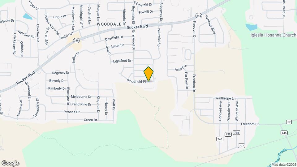 146 Woodfield Pl Mapa y Detalles de la Ubicación