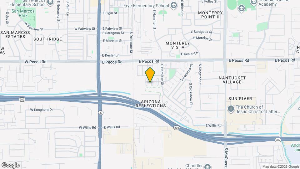 1176 S Fresno Ct Map and Location Details