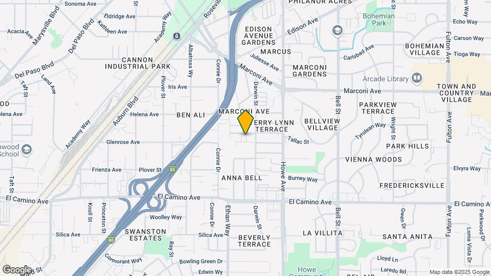2060 Red Robin Ln Map and Location Details