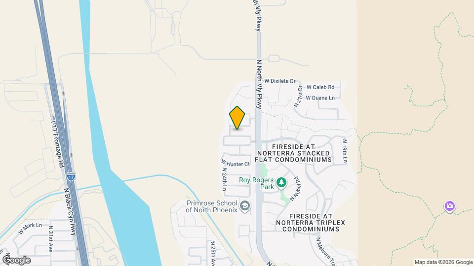 2344 W Barwick Dr Map and Location Details