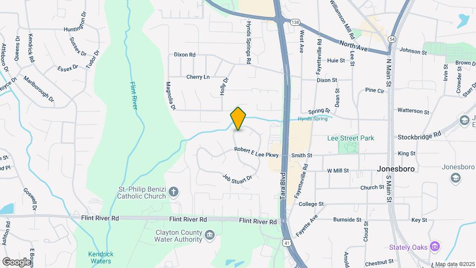 8438 Stonewall Jackson Dr Map and Location Details