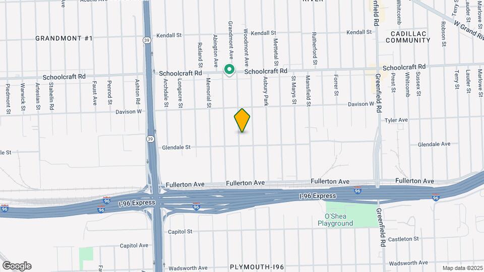 12840 Grandmont Ave Map and Location Details