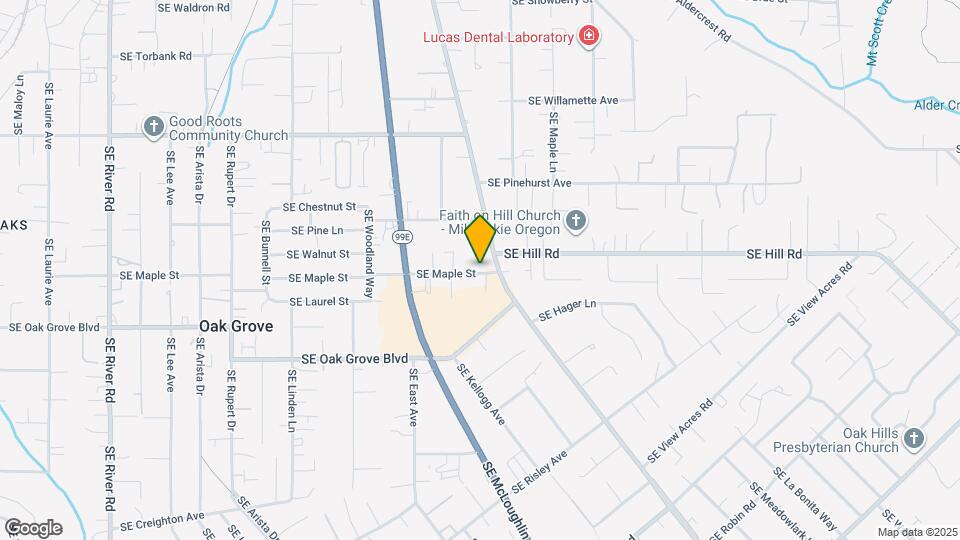 3323 SE Maple St Map and Location Details
