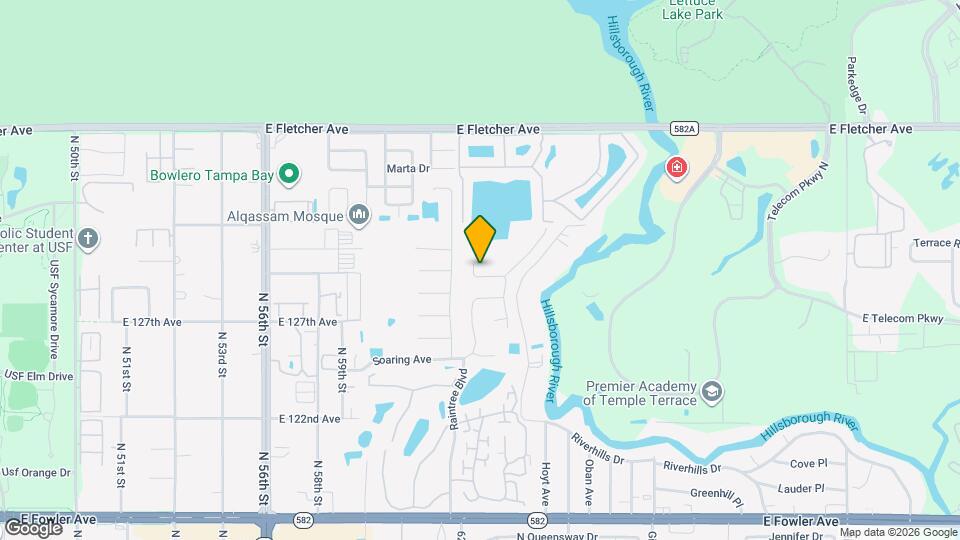 6204 Tanager Pl Map and Location Details