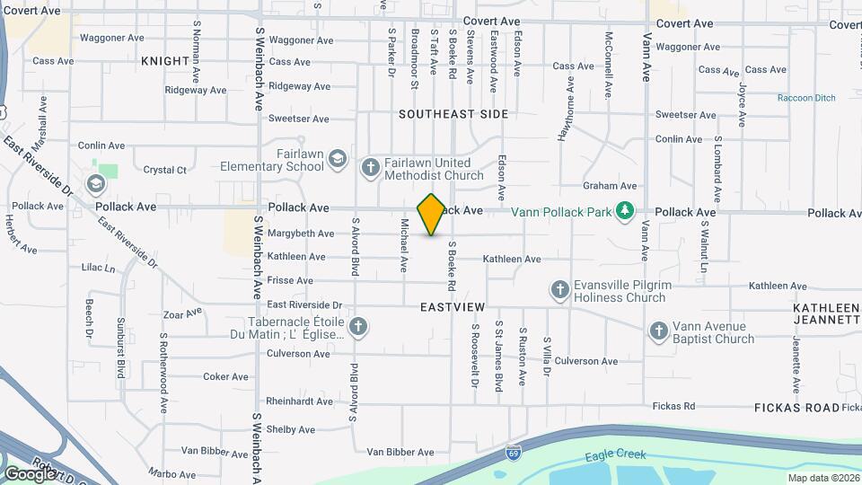 2325 Margybeth Ave Map and Location Details