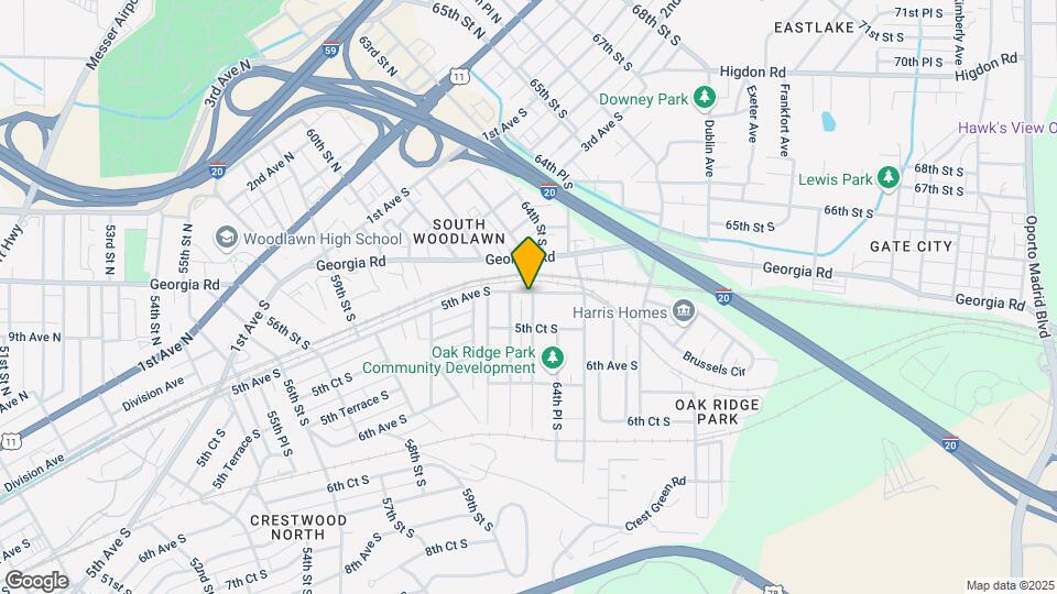 6331 5th Ave S Map and Location Details