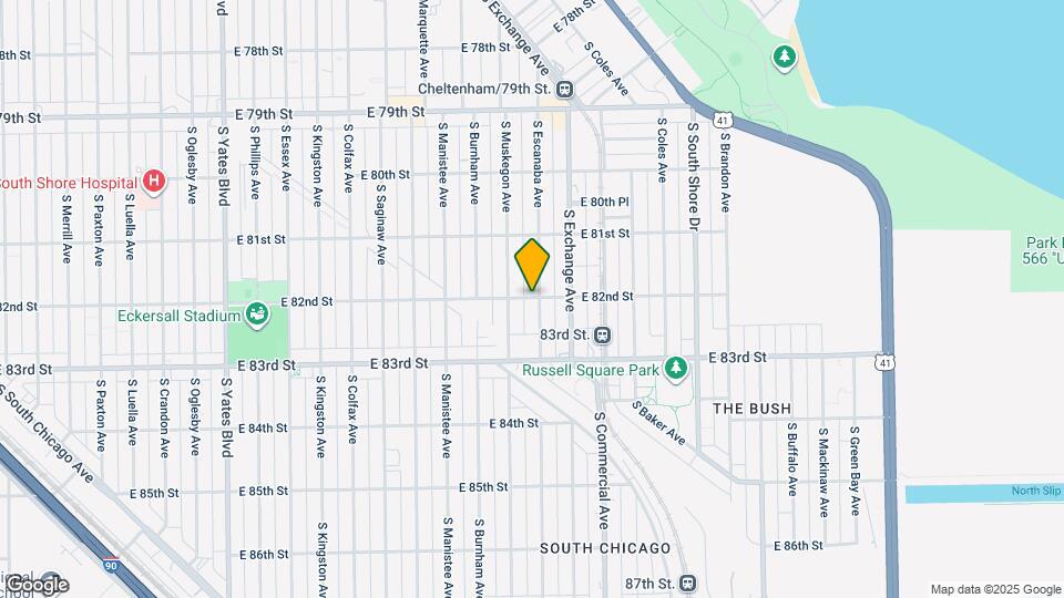 2855 E 82nd St Map and Location Details