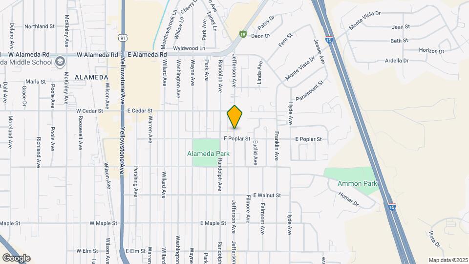 620 Jefferson Ave Map and Location Details