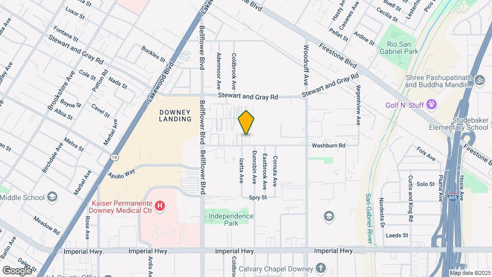 9351 Washburn Rd Map and Location Details